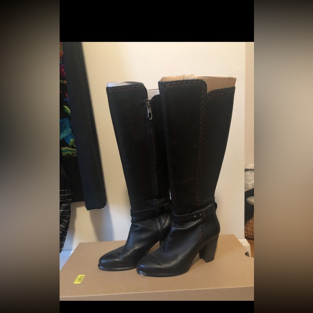 UGG Black Heeled Boots